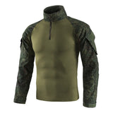 US Army Tactical Military Uniform Airsoft  Camouflage Combat-Proven Shirts Rapid Assault Long Sleeve Shirt Battle Strike