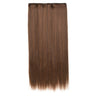 Synthetic Clip in Hair Extensions 6 Pcs/Set 16 Clips Long Straight Hairpieces Clip On Hair Extension for Women Blonde