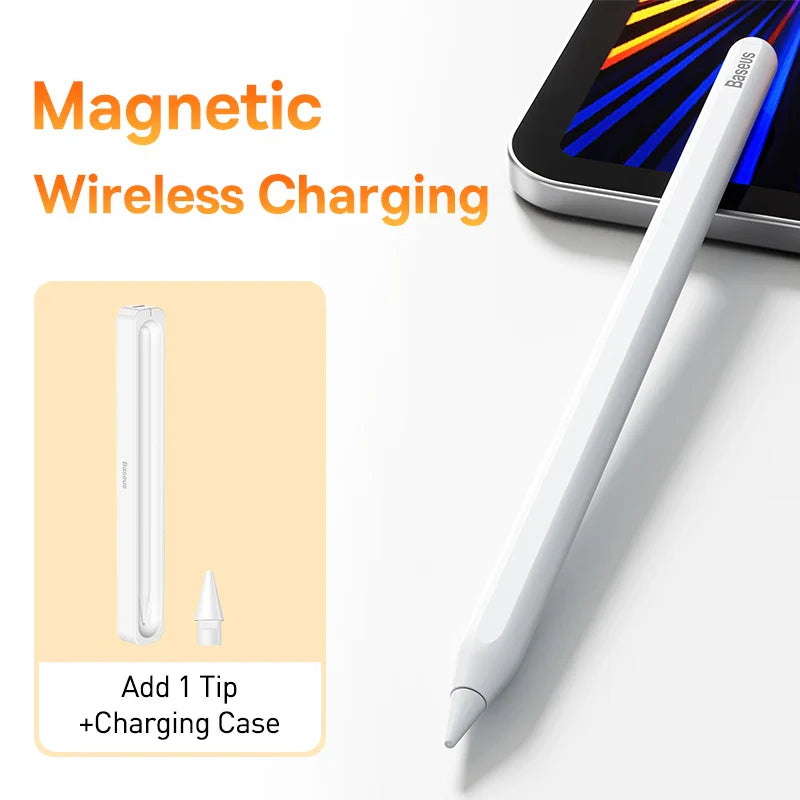 Baseus Stylus Pens for iPad Apple Pencil 2nd Gen with Bluetooth Magnetic Wireless Charging and Tilt Sensitive Palm Rejection