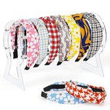 Durable Acrylic Headband Holder Detachable Hairbands Organizer Hair Hoop Storage Rack Display Stand Women Jewelry Holder