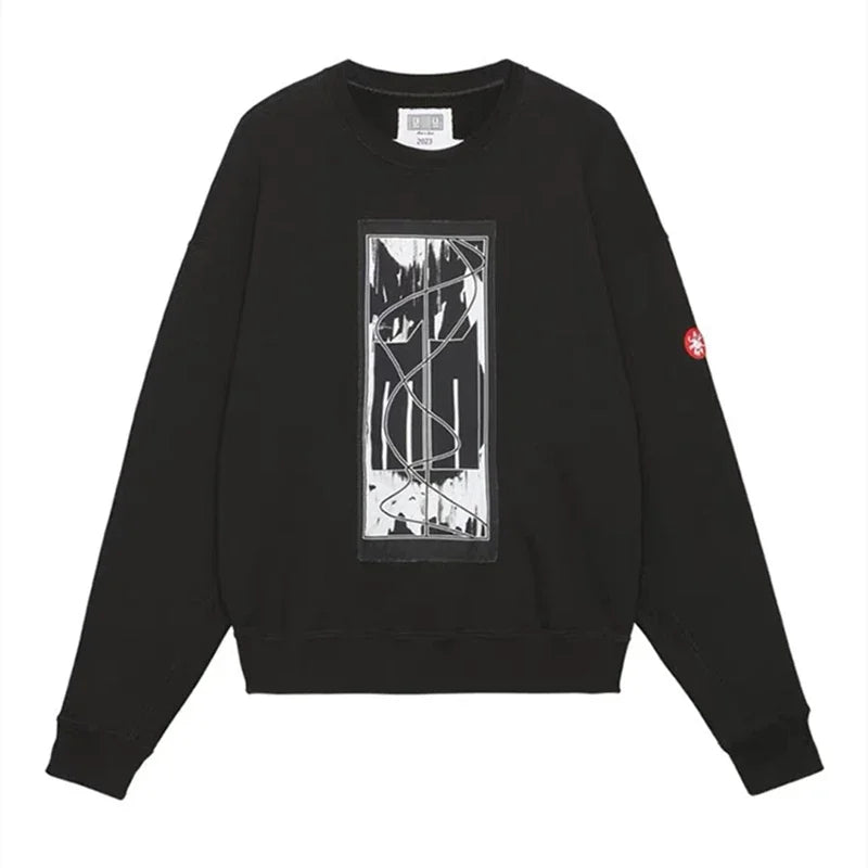 Good Quality CAVEMPT Fashion Sweatshirts Men CAV EMPT Manga Women's Print Vintage Crewneck Hoodie