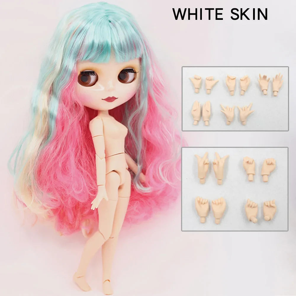 ICY DBS blyth doll 1/6 bjd toy joint body glossy face 30cm on sale special price toy gift anime doll