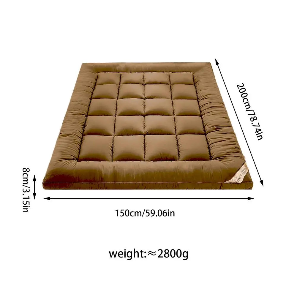 Hotel Mattress Household Super Soft Bed Tatami Mattress Mat Futon Double Bed Mattress Mat Tatami Student Dormitory Sleeping Pad