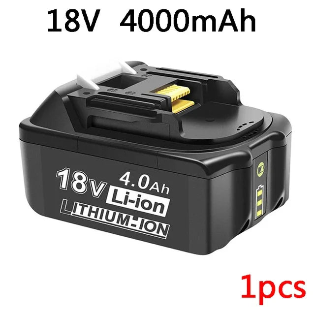 for Makita 18V 6000mAh Rechargeable Power Tools Battery 18V makita with LED Li-ion Replacement LXT BL1860B BL1860 BL1850 Charger