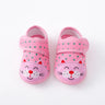 Newborn Baby Boy Girls Shoes Spring Autumn Lovely Floral Embroidery Anti-Slip Sneaker Crib Shoes Soft Cotton Cute First Walkers