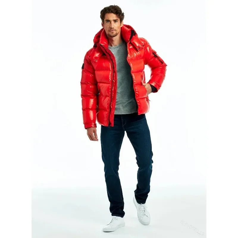 Pockets Down Coats Outwear Keep Warm Y2K Classic Men Parks Long Sleeve Short Couple Warm Jacket Parkas Hooded Parkas Coats