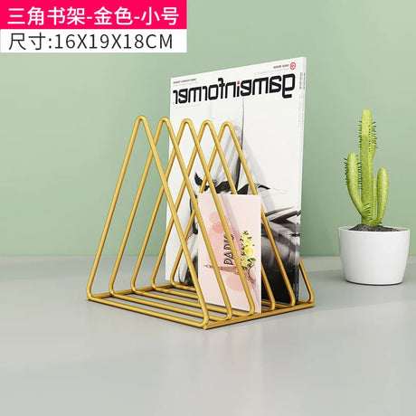 Metal Bookends Magazine Racks Sideboards Display Organizer Bedroom Filing Bookcase Modern Mobile Estanteria Modular Furniture