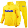 Ricard Men's Sweatshirt +Pants 2 Piece Set Casual Sportswear Hoodies Wear Autumn And Winter New Sportswear Suit Hot