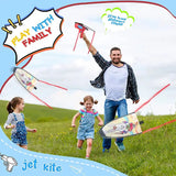 2023 Kids Slingshot Kite Windless Flight Rubber Band Catapult Toy  Launcher Outdoor Catapult Kite Toys for Boys Christmas Gift