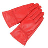 Children Autumn Sheepskin Plus Velvet Thick Gloves Boys Winter Solid Warm Glove Girls Genuine Leather Points Finger Mitten S-XL