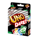 Mattel Games UNO DARE! Card Game Multiplayer UNO Card Game Family Party Games Toys Kids Toy Playing Cards