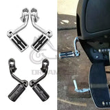 Motorcycle Highway Foot Pegs Footrest For Harley Davidson Road Street Glide FLHX XL 883 1200 Dyna Custom Engine Guard Pedal Foot