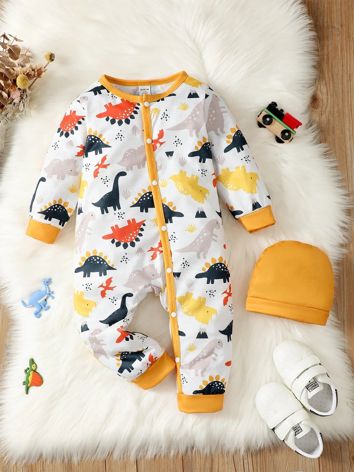 2022 New Baby Boys' Bodysuit Cute Cartoon One Piece Combed Cotton Newborn Baby Clothes Long Sleeve Romper Toddler Boy Outfits