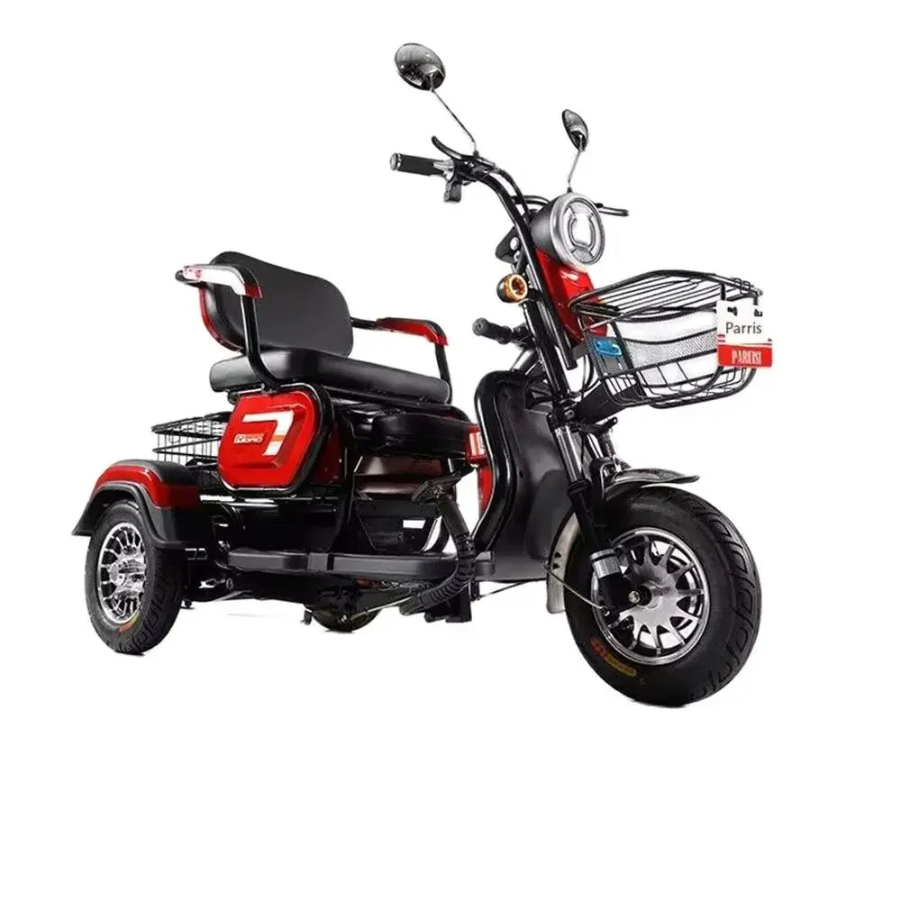 New  Leisure  Adult Electric Motorcycle Three Wheel  For Seniors To Pick Up And Send Off Children