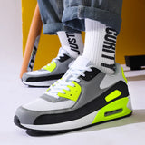 Men's Run Sneaker Walking Leather Shoes Youth Casual Cricket Shoes Fashion Trend Board Shoes Comfort Skateboard Shoes