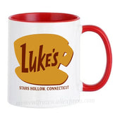 Lukes Luke's Diner Mugs Coffee Mugs Tea Cups Home Decal Friend Gifts Milk Mugen Novelty Coffeeware Drinkware Tableware Teaware