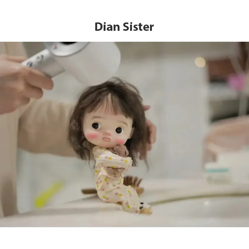 DianDi  Dianmei Happy Smile Grievance Expression Head BJD 1/6 Fat Dian Body High Quality Doll Surprise Gifts