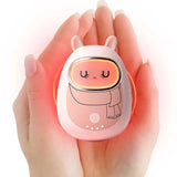 USB Rechargeable Electric Pocket Hands Heater Portable Mini Cute Hand Warmer Outdoor Traveling Hiking Use In Winter