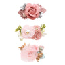 Baby Accessories Princess Flower Hairpins for Baby and Little Girl Imitation Headdress Kids Princess Hair Accessories 3 Pcs Set