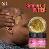 2023 Natural 100% Batana Hair Growth Oil Hair Care for Black Men & Women Organic Batana Oil Butter Hair Loss Treatment