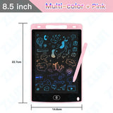 6.5/8.5/10/12/16/19In LCD Drawing Board Writing Tablet Digit Magic Blackboard Art Painting Tool Kids Toy Brain Game Child's Gift