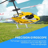 RC Helicopter 2.5CH Remote Control Airplane Kids Toy Resistant Collision Alloy Wireless Aircraft Toys for Boys Children Gifts