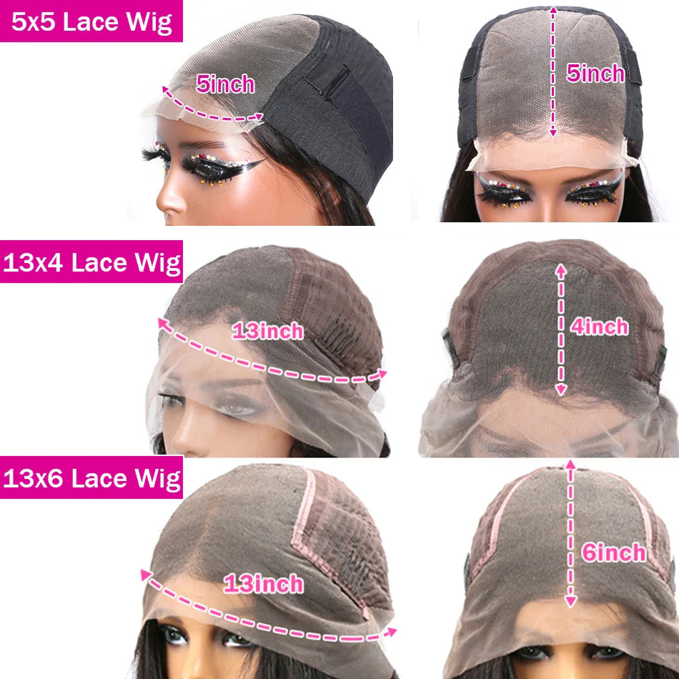 HD Transparent 13x6 Body Wave Lace Front Human Hair Wigs Brazilian 30 32 inch Wear Glueless Wig 13x4 Lace Frontal Wigs For Women