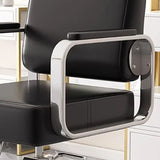 Gold Salon Beauty Barber Chair Luxury Personalized Lifter Classic Chair Swivel Cheap Minimalist Fashionable Cadeira Furniture