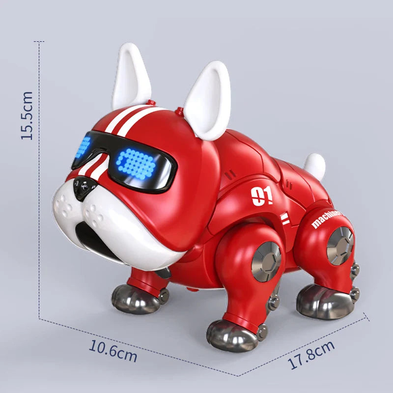 Violent dog robot dog sensor touch electric toy dog children intelligent Virtual pet