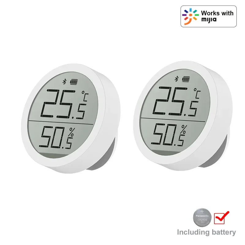 Qingping Bluetooth Hygrometer Thermometer Temperature&Humidity Sensor for Xiaomi App Smart Home Sensor Lite version