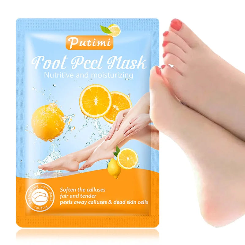 1 Pag = 1 Pair Honey Foot Mask For Remove Dead Skin Calluses Exfoliating Foot Mask Feet Cream Whitening Foot Spa Skin Care Tool