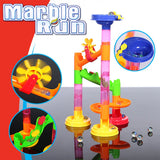 29pcs DIY Building Blocks Toy Funnel Slide Brick Marble Maze Balls Track Tubular Children Labyrint Rolling Educational Toys