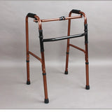 Aluminum Alloy Walker for Disabled Folding FourLegged Support Elderly Rehabilitation Mobility Aids Equipment