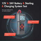 Lancol Micro200 Pro Car Battery Tester 12V 40-2000CCA Lead Acid Battery Analyzer Cranking Test Charging Test Diagnostic Tool