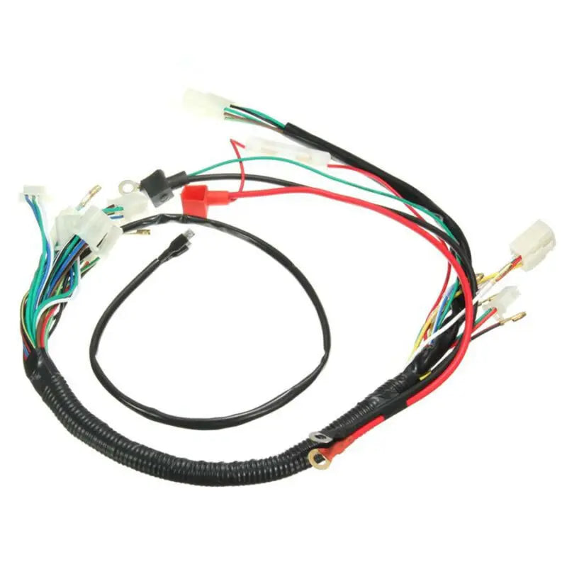 Universal Electric Wiring For Most Chinese ATV UTV Quad 4 Wheeler 50cc 70cc 90cc 110cc 125cc Harness Motorcycle Accessories