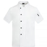 360°Breathable Summer Mesh Chef Jacket Men Women Short Sleeve Cooking Shirt Cool Work Tops