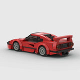 197 Pcs F40 Moc Speed Champions Sports Racer Cars City Vehicle Building Blocks Creative Garage Toys for Boys