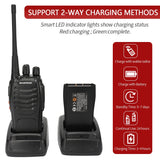 1/ 2PCS Baofeng BF-888S Walkie Talkie 888s UHF 5W 400-470MHz BF888s BF 888S H777 Long Range Two Way Radio For hunting hotel