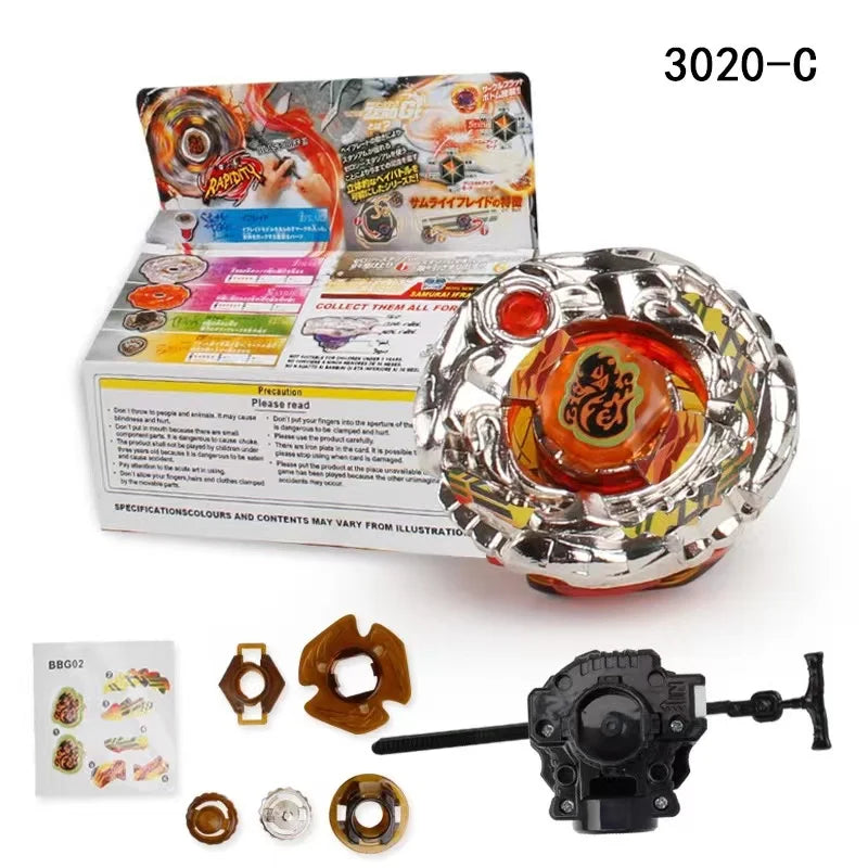 B-X TOUPIE BURST BEYBLADE SPINNING TOP Thief Zirago / Gryph Girago WA130HF Shogun Steel Zero-G BBG24