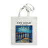 Van Gogh Painting Women Canvas Shoulder Bag High Capacity Tote Bag Aesthetics Shopping Bags Cotton Handbags Books Bag For Girls