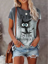 Summer New Women's Fashion T-shirt Round Neck Plus Size Shirt Tops 3D Printed Casual T Shirt Regular Street Femmes Wear