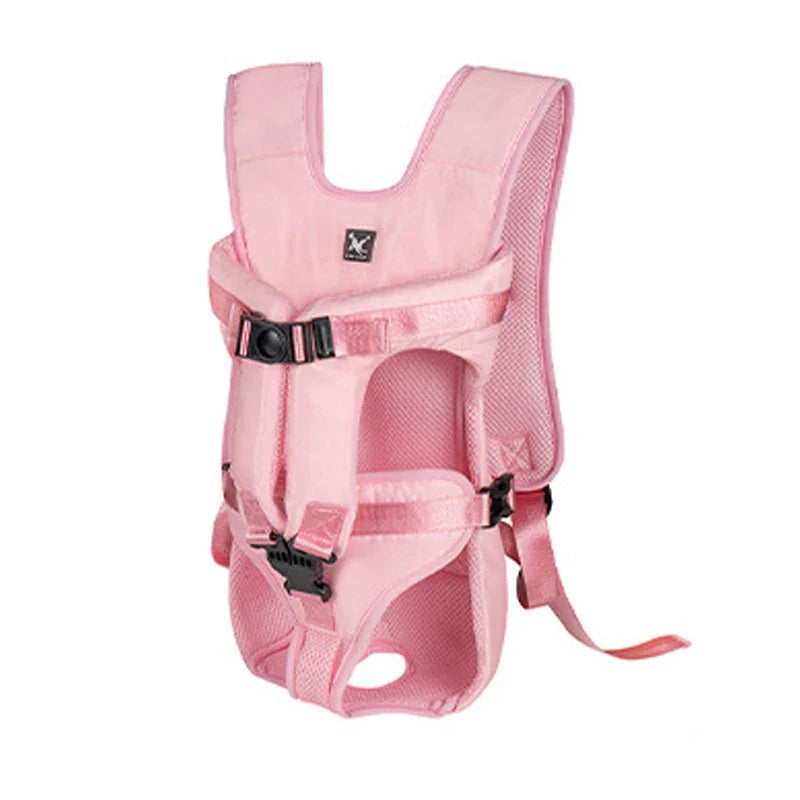 Pet Dog Carrier Bag Breathable Backpack For Dogs Cats Out Double Shoulder Portable Travel Backpack Outdoor Dog Cat Carrier Bag