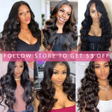 Body Wave Bundles With Closure Brazilian Hair Weave Bundles With Closure Frontal Human Hair Bundles With 4X4 5x5 Lace Closure