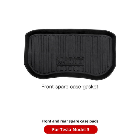 YZ For Tesla Model3 Foot Mats For TESLA Car ModelY 2021-2023 3D Foot Pad Waterproof Easy to Clean Floor Mat Interior Accessories