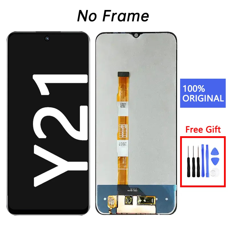 Original Pantalla for vivo Y21 Y21s lcd for Vivo Y21 Y21s display mobile phone lcds for vivo Y21 screen replacement