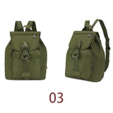 Tactical Backpack Mini Military Rucksack School Camo Backpack for Boys Girls Kids Drawstring Zipper Travel Rucksack Bag