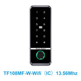 WIFI TUYA App Biometric Fingerprint Access Controller Keypad IP66 Waterproof RFID IC Card Standalone Door Access Control System