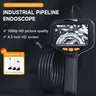 4.3 Inch HD Borescope Camera, IP67 Waterproof, 1080 Inspection Camera with Light, Pipe Garage Industrial Pipe Snake Endoscope,