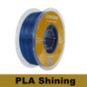 KINGROON 3D Printer Filament Glitter Shining Bling PLA PETG 1.75mm 1kg Spool 3D Printing Material, Newest PLA/PETG Plastic