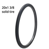 20/22/24 Inch Solid Tire  20/22/24X1 3/8   Inflatable-Free Wheel Tire Solid Tire for Manual Wheelchair Rear Wheel 37-451 Parts